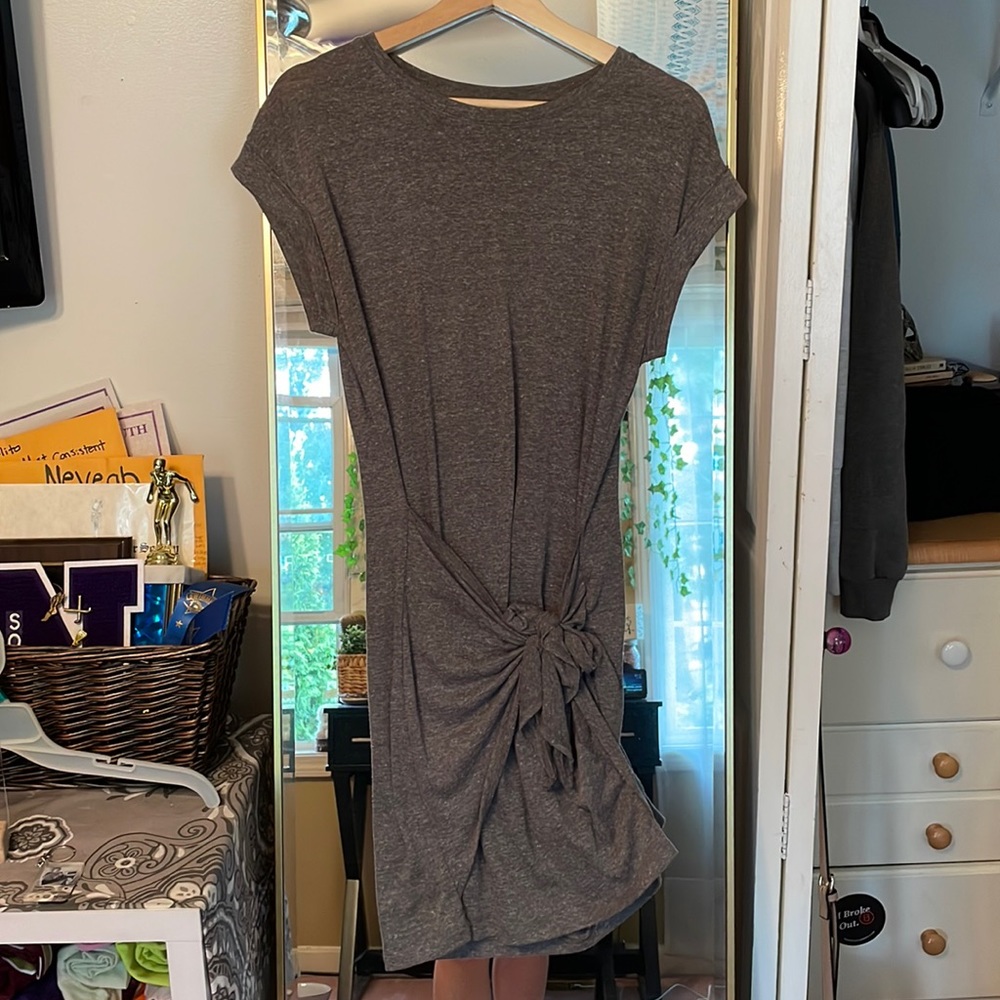 Aerie S T-shirt wrap dress